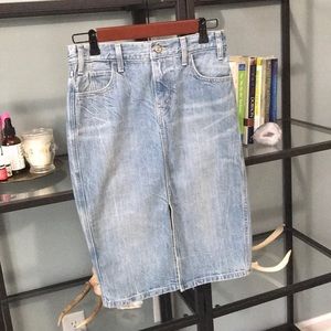 Levi Strauss Pencil Skirt
